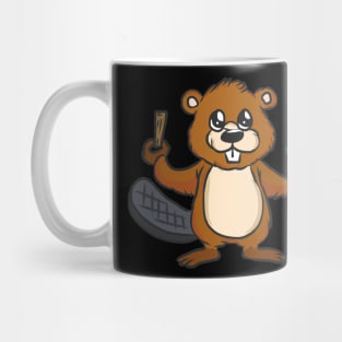 Beaver forest rodents for children animal welfare animal hunters Mug